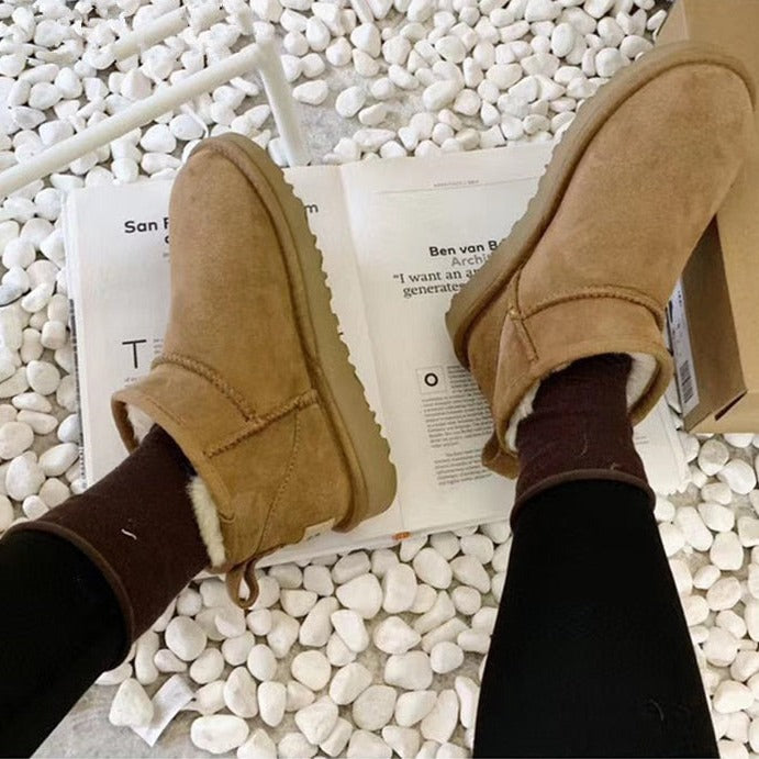 Paula Winter Suede Boots