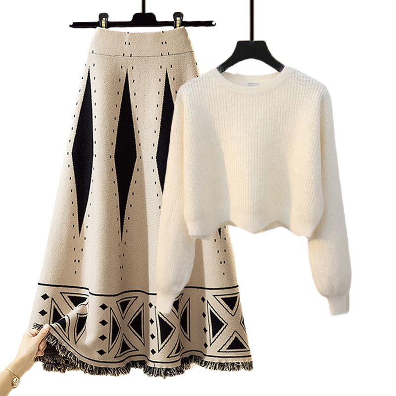 Eliza Sweater + Skirt Suit