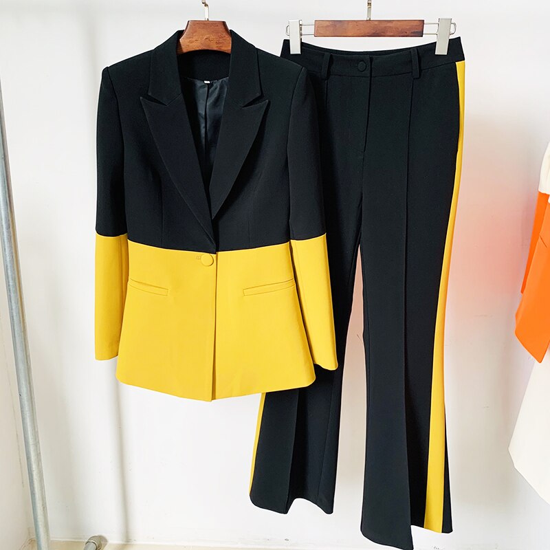 Nadia Blazer + Pants Suit