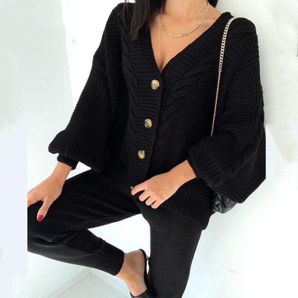 Debra Cardigan + Pants Suit