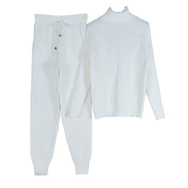 Andrea Sweater + Pants Suit