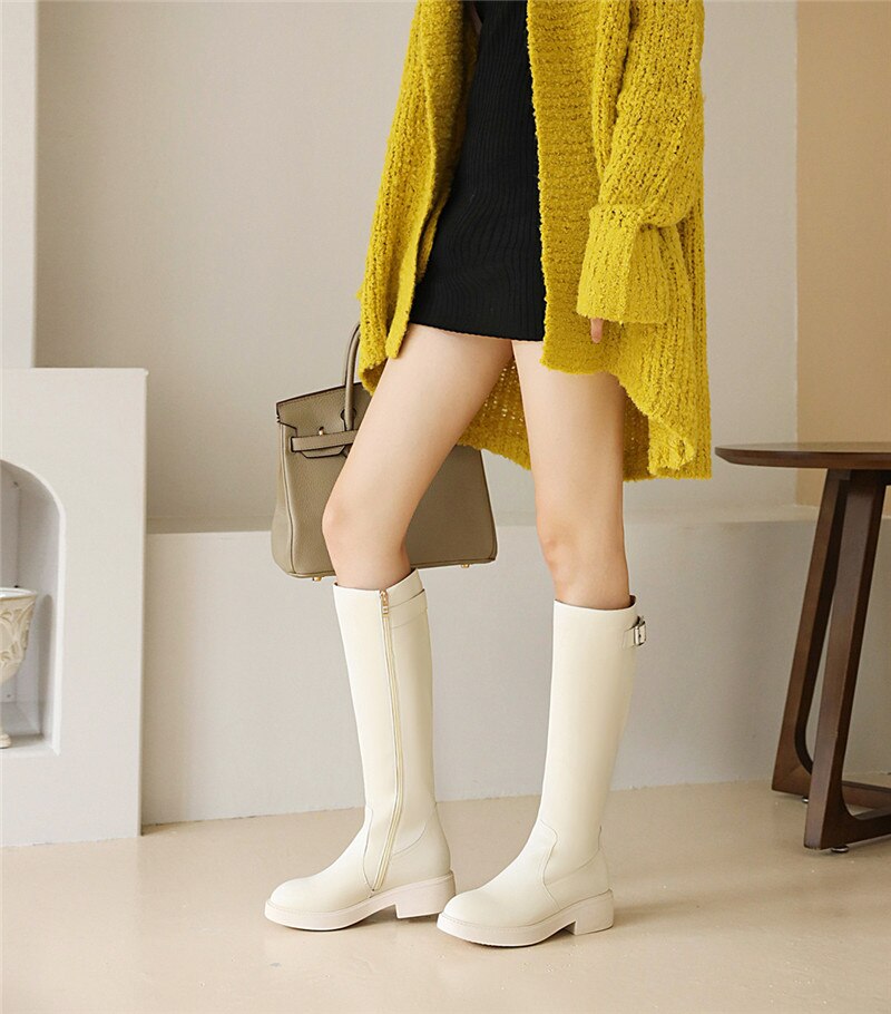 Soline Knee High Boots