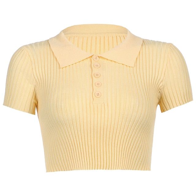 Zahra Crop Polo