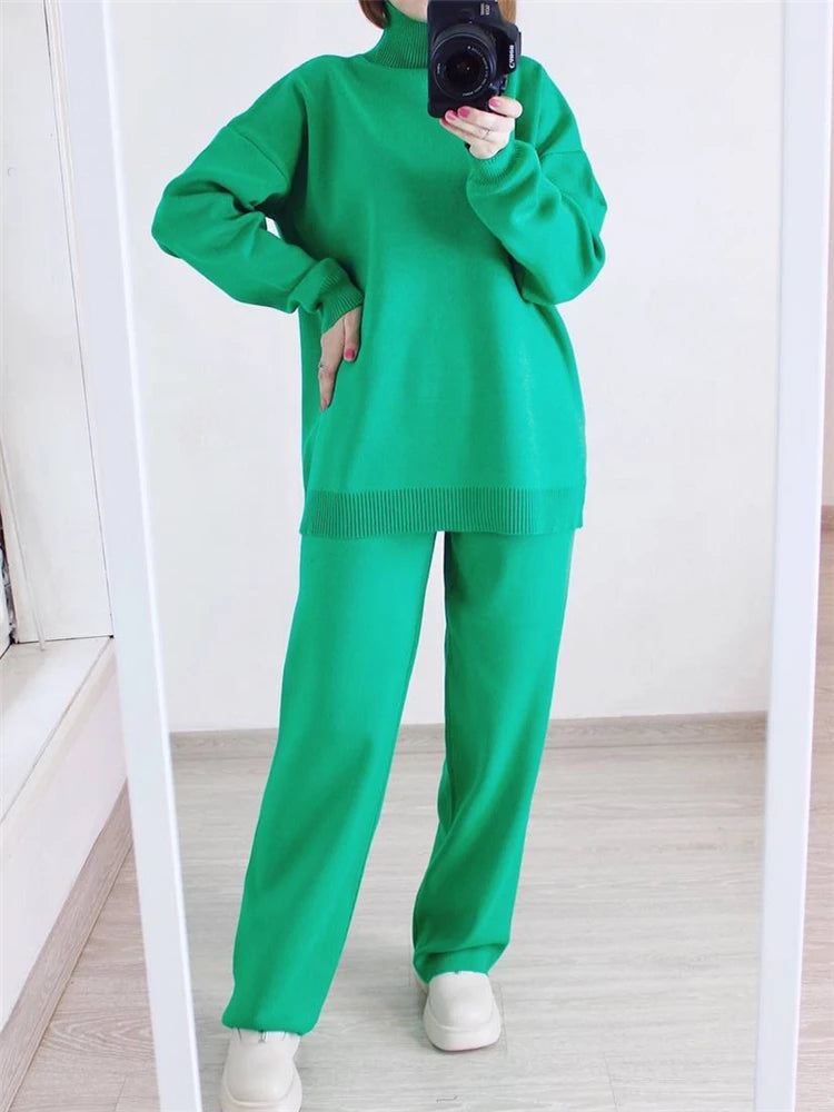 Hanna Sweater + Pants Suit