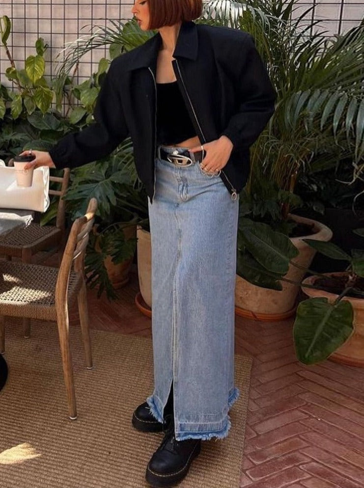 Leona Jeans Skirt