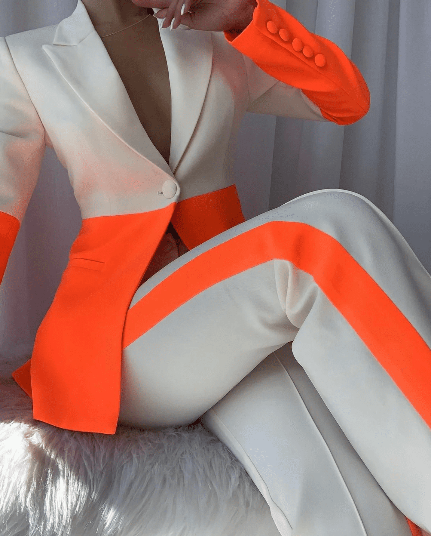 Nadia Blazer + Pants Suit