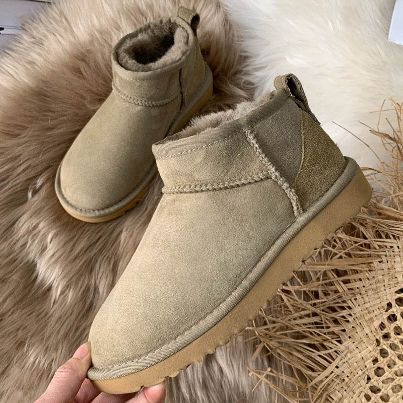 Paula Winter Suede Boots