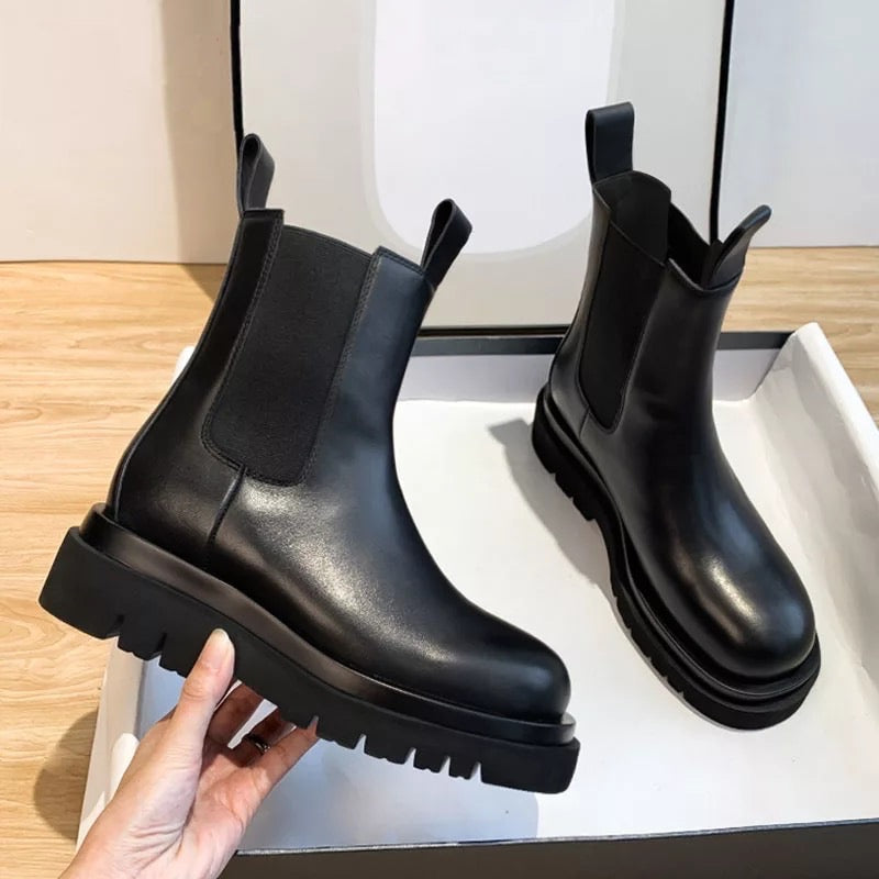 Heidi Leather Boots