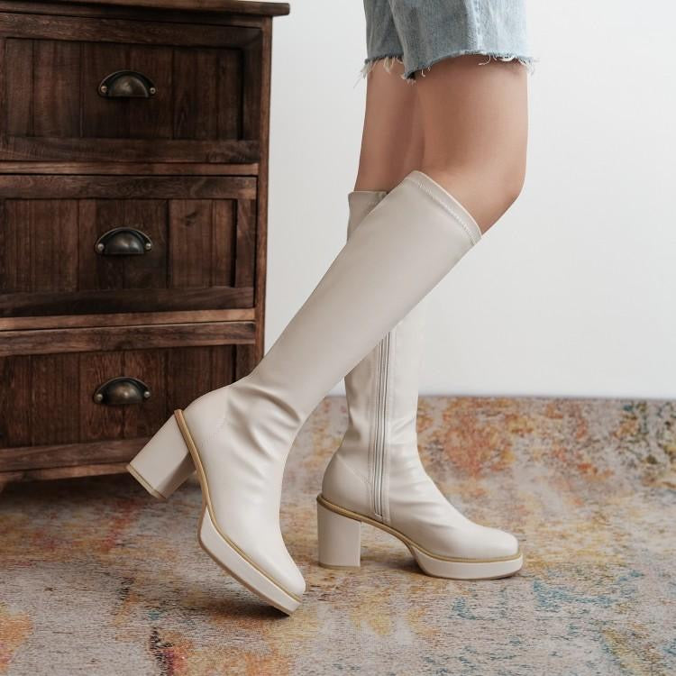 Barbara Knee High Boots