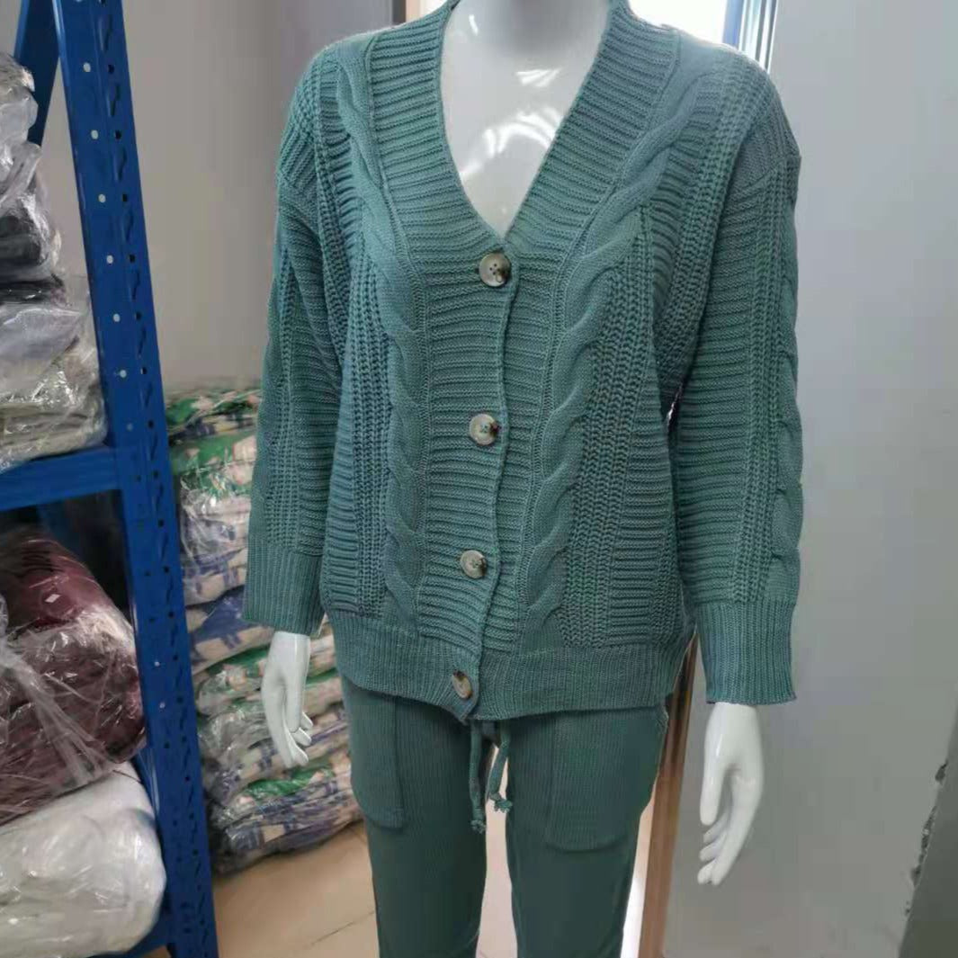 Debra Cardigan + Pants Suit