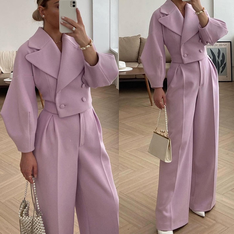Margaret Coat + Pants Suit