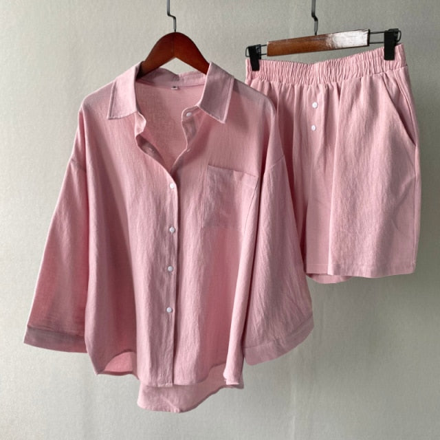 Myla Shirt and Shorts Set