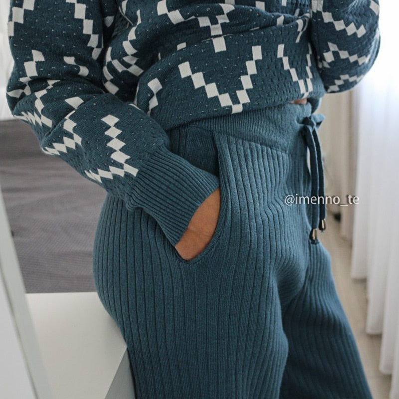 Maisie Sweater + Pants Suit