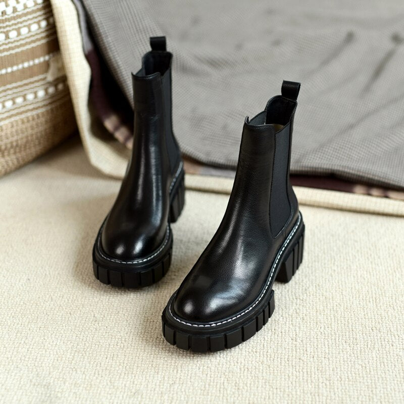 Nell Leather Boots