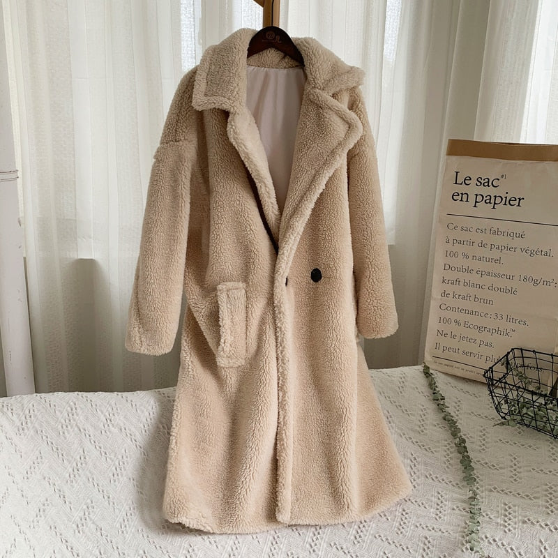 NEW IN Monaveen Long Teddy Coat LILAC – MONAVEEN LONDON